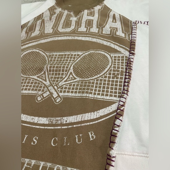 NWT FP Movement Double Header Graphic Crew XS Fern Combo with Pockets! - Picture 9 of 14